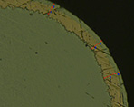 Lead wire for electronic components